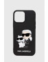 Karl Lagerfeld Кейс за телефон iPhone 13 Pro Max в черно - Pepit.bg