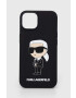Karl Lagerfeld Кейс за телефон iPhone 14 61'' в черно - Pepit.bg