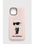 Karl Lagerfeld Кейс за телефон iPhone 14 61" в розово - Pepit.bg