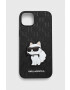 Karl Lagerfeld Кейс за телефон iPhone 14 Plus 6.7" в черно - Pepit.bg