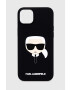 Karl Lagerfeld Кейс за телефон iPhone 14 Plus 67" в черно - Pepit.bg