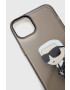 Karl Lagerfeld Кейс за телефон iPhone 14 Plus 67'' в черно - Pepit.bg