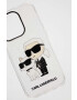 Karl Lagerfeld Кейс за телефон iPhone 14 Pro 61" в прозрачен цвят - Pepit.bg