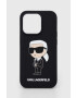 Karl Lagerfeld Кейс за телефон Iphone 14 Pro 61" в черно - Pepit.bg