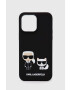 Karl Lagerfeld Кейс за телефон iPhone 14 Pro Max 67" в черно - Pepit.bg
