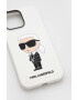 Karl Lagerfeld Кейс за телефон iPhone 14 Pro Max 67'' в бяло - Pepit.bg