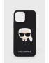 Karl Lagerfeld Кейс за телефон Iphone 13 Pro Max 67'' в черно - Pepit.bg