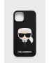 Karl Lagerfeld Кейс за телефон Iphone 14 61" в черно - Pepit.bg