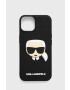 Karl Lagerfeld Кейс за телефон Iphone 14 61" в черно - Pepit.bg