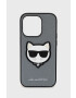 Karl Lagerfeld Кейс за телефон Iphone 14 Pro 61" в сребристо - Pepit.bg