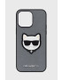 Karl Lagerfeld Кейс за телефон Iphone 14 Pro Max 67" в сребристо - Pepit.bg