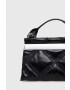 Karl Lagerfeld Кожена чанта в черно - Pepit.bg