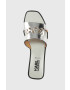 Karl Lagerfeld Кожени чехли SKOOT II в сребристо KL80406 - Pepit.bg