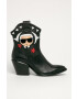 Karl Lagerfeld Кожени каубойски ботуши - Pepit.bg
