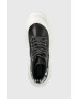 Karl Lagerfeld Кожени кубинки KL43520 TREKKA MAX в черно с платформа - Pepit.bg