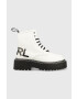 Karl Lagerfeld Кожени кубинки Patrol Ii в бяло с платформа - Pepit.bg