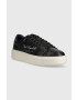 Karl Lagerfeld Кожени маратонки MAXI KUP в черно KL52223 - Pepit.bg