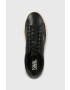 Karl Lagerfeld Кожени маратонки MAXI KUP в черно KL52223 - Pepit.bg