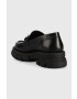 Karl Lagerfeld Кожени мокасини KL43820 PRECINCT в черно с платформа - Pepit.bg