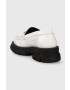 Karl Lagerfeld Кожени мокасини PRECINCT KL в бяло с платформа KL43823 - Pepit.bg
