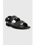 Karl Lagerfeld Кожени сандали KASTOR II в черно KL70206 - Pepit.bg