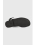 Karl Lagerfeld Кожени сандали KASTOR II в черно KL70206 - Pepit.bg
