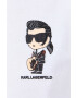 Karl Lagerfeld Памучна тениска - Pepit.bg