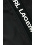 Karl Lagerfeld Плувни шорти в черно - Pepit.bg