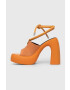 Karl Lagerfeld Сандали ASTRAGON HI в зелено KL33715 - Pepit.bg