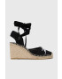 Karl Lagerfeld Сандали KAMINI MID в черно KL32223 - Pepit.bg
