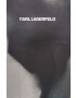 Karl Lagerfeld Суичър в черно с принт - Pepit.bg