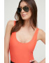 Karl Lagerfeld Цял бански в розово с мека чашка - Pepit.bg