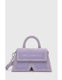 Karl Lagerfeld Велурена чанта ICON K CROSSBODY SUEDE - Pepit.bg