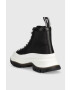 Karl Lagerfeld Високи кецове Kl42949 Luna в черно - Pepit.bg