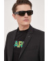 Karl Lagerfeld Вълнено сако в черно - Pepit.bg