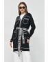 Karl Lagerfeld Жилетка с вълна в черно - Pepit.bg
