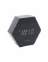 Karlsson Будилник LED Hexagon - Pepit.bg