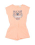 Kenzo kids Детски гащеризон в розово от памук - Pepit.bg