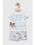Kenzo kids Комплект за бебета в бяло - Pepit.bg