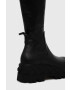 Kurt Geiger London Ботуши Otk Stretch London Otk Stretch в черно с платформа 9353500109 - Pepit.bg