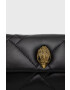 Kurt Geiger London Кожен клъч в черно - Pepit.bg