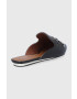 Kurt Geiger London Кожени чехли Olive Eye дамски в черно 4751800109 - Pepit.bg