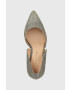 Kurt Geiger London Обувки с висок ток Bond 90 в сребристо 7428760609 - Pepit.bg