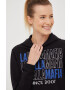 Labellamafia Суичър в черно с качулка с принт - Pepit.bg