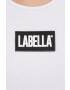 Labellamafia Топ Go On дамски в бяло - Pepit.bg