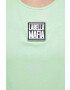 Labellamafia Топ Go On дамски в зелено - Pepit.bg