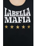 Labellamafia Топ за трениране Boxer в черно - Pepit.bg