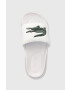 Lacoste Чехли CROCO DUALISTE в бяло 43CFA0040 - Pepit.bg