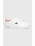 Lacoste Детски маратонки в розово - Pepit.bg