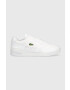 Lacoste Кожени маратонки в бяло - Pepit.bg